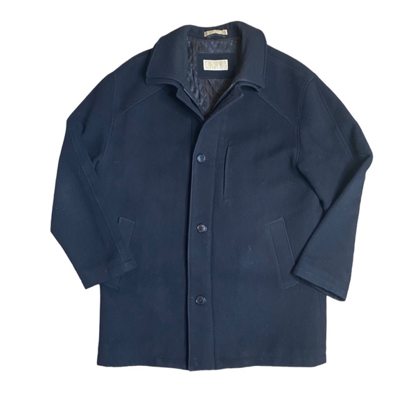 Michael Kors -Men's Medium Wool Peacoat - Picture 14 of 15